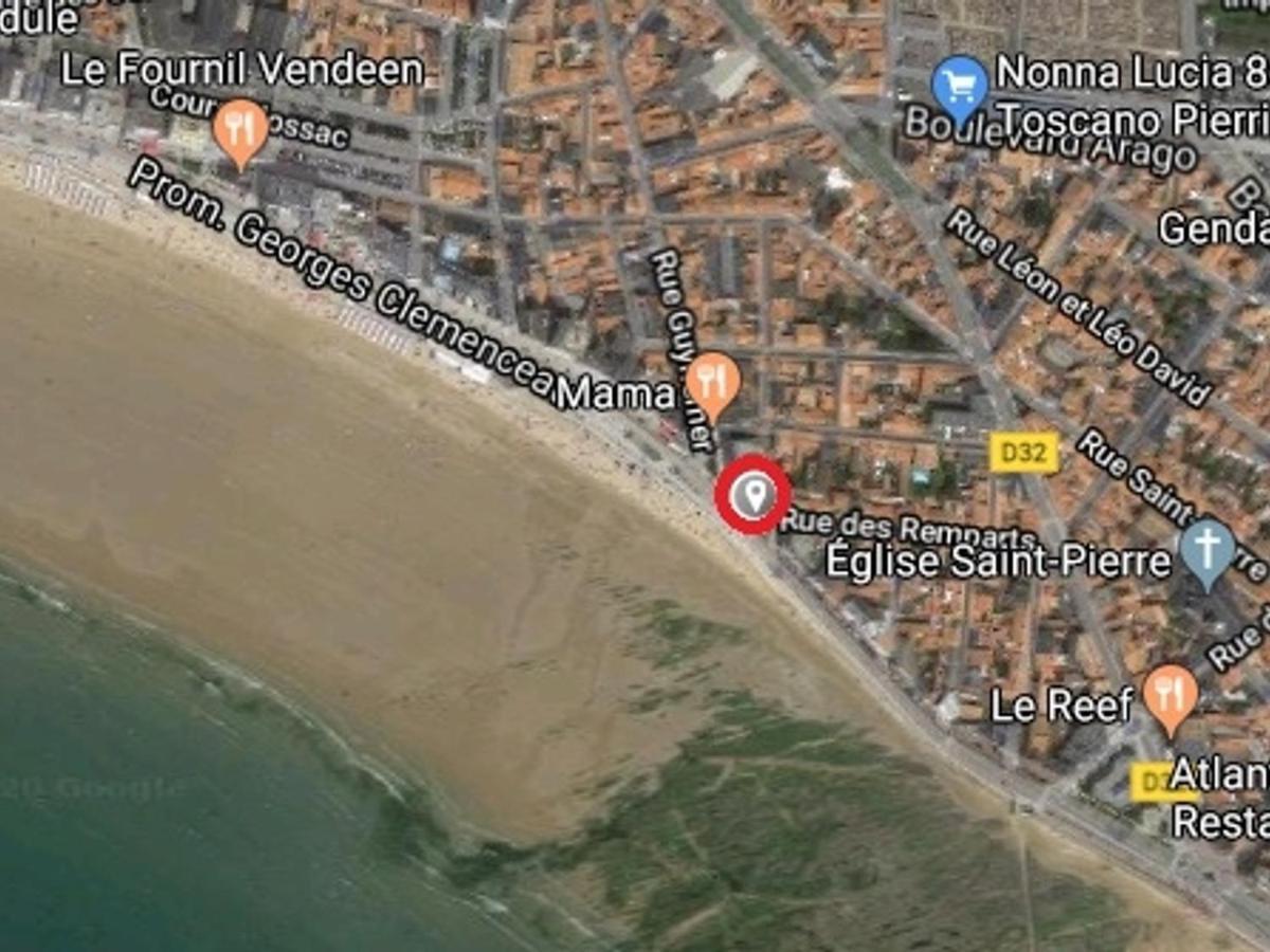 Appartement T2 Refait A Neuf Avec Balcon Face Mer Et Ascenseur, Au Coeur Des Sables-D'Olonne - Fr-1-485-70 Les Sables-dʼOlonne Exterior foto